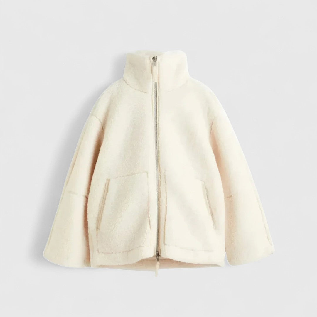 Γαλήνη - Μαλακό και άνετο ζεστό μπουφάν με κομψή γραμμή