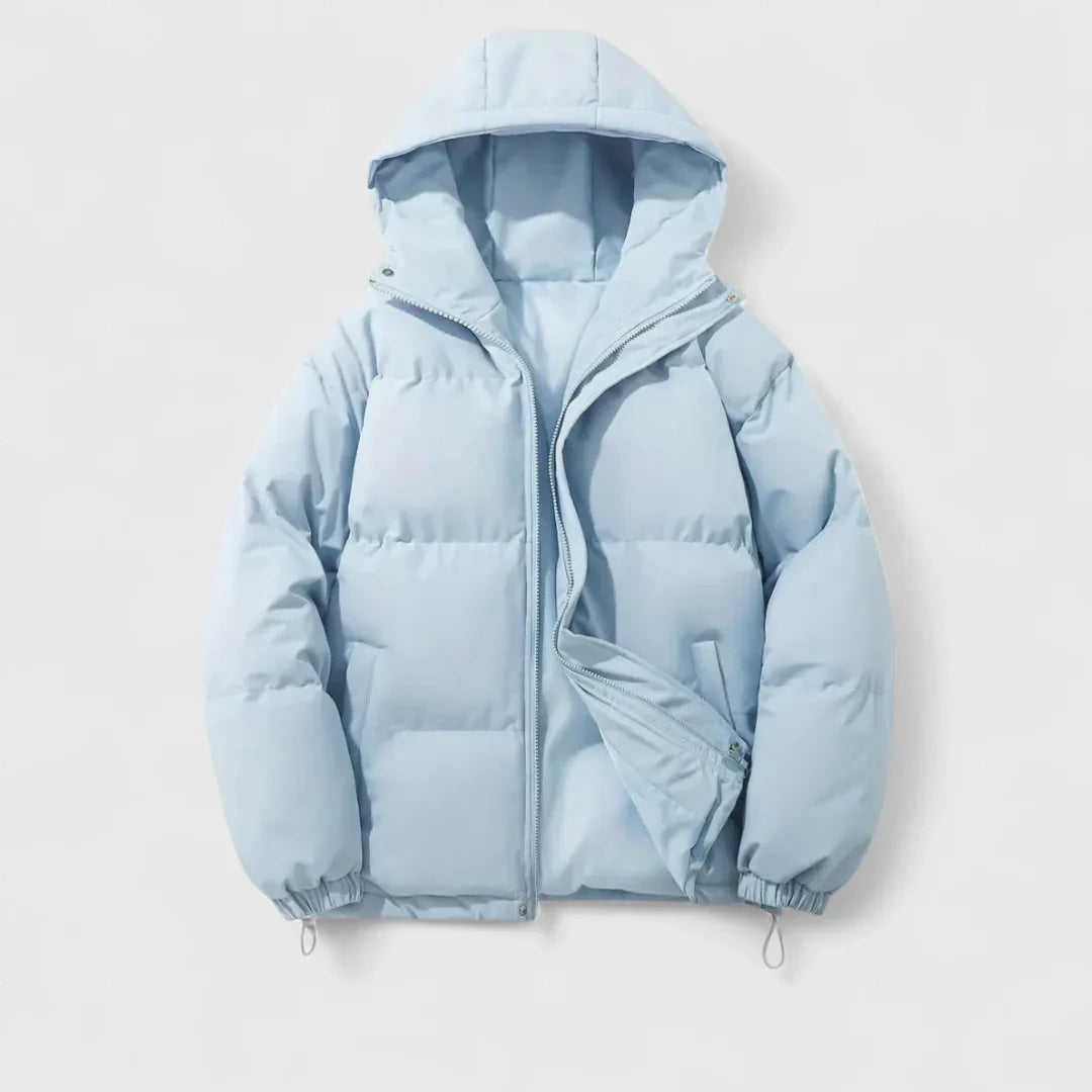 Φωτούλα - Γυναικείο ζεστό μπουφάν με κουκούλα