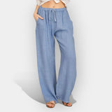 Καλοκαιρινό Λινό Παντελόνι Αέρινο