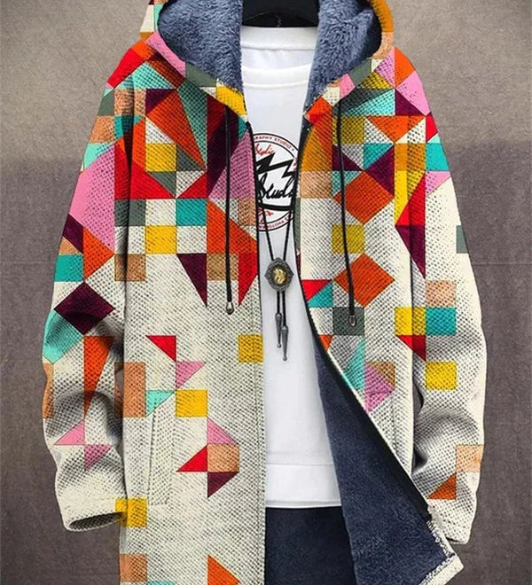 Άρια - Ζακέτα πολυτελείας με καλλιτεχνικό χαρακτήρα και απαλή αφήγηση, για στυλ με προσωπικότητα.