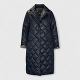 Σεβαστή - Αναστρέψιμο μπουφάν κουβερλί με μοντέρνα γραμμή και πολυτελή αίσθηση