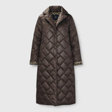 Σεβαστή - Αναστρέψιμο μπουφάν κουβερλί με μοντέρνα γραμμή και πολυτελή αίσθηση