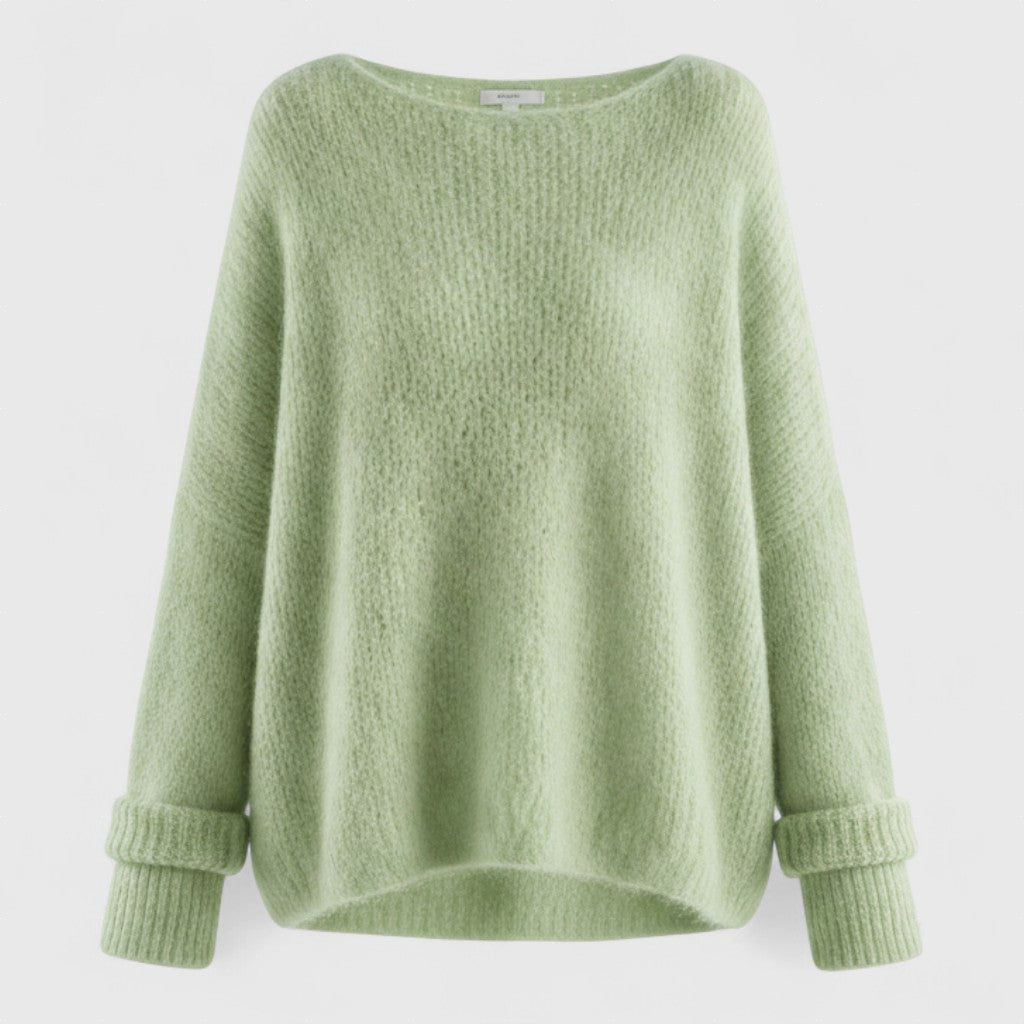 Διδώ - Γυναικείο oversize πλεκτό με απαλή υφή και άνετη εφαρμογή