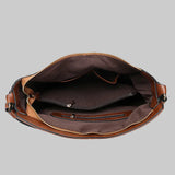 Σουφ - Πολυτελή Δέρμα Anti-Theft Hobo Τσάντα