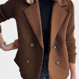 Ιωάννα - Άνετο Πλεκτό Μπλέιζερ