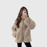 Γαλήνη - Μαλακό και άνετο ζεστό μπουφάν με κομψή γραμμή