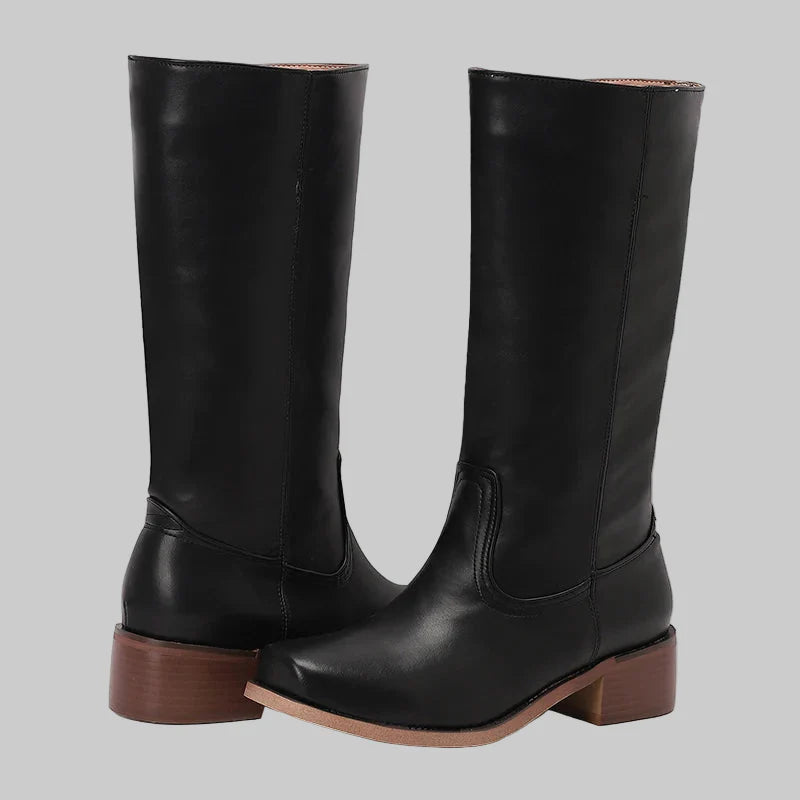 Δέσποινα - Κλασικές μπότες ιππασίας με ψηλό στέλεχος