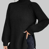 Μαρία - Ζεστό και φαρδύ πουλόβερ με γιακά