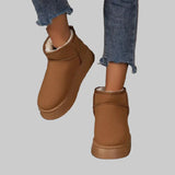 Άνετες Σουέντ Μπότες με Πλούσια Επένδυση