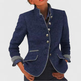 Ευδοκία - Διαχρονικό σακάκι με εκλεπτυσμένη κομψότητα και άψογη εφαρμογή