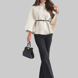 Selviora - Κομψό σακάκι με πεταλούδα και ζώνη