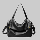 Adriani - Ρετρό γνήσια δερμάτινη μαλακή μινιμαλιστική τσάντα για καθημερινή χρήση