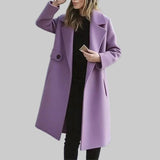 Ariadne - Κομψό μακρύ καμηλό παλτό