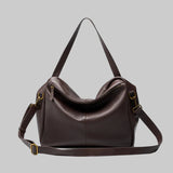 Adriani - Ρετρό γνήσια δερμάτινη μαλακή μινιμαλιστική τσάντα για καθημερινή χρήση