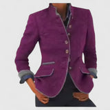 Ευδοκία - Διαχρονικό σακάκι με εκλεπτυσμένη κομψότητα και άψογη εφαρμογή