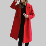 Ariadne - Κομψό μακρύ καμηλό παλτό