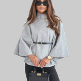 Selviora - Κομψό σακάκι με πεταλούδα και ζώνη