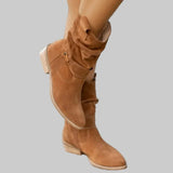 Aira - Μποτίνια από Κλασικό Σουέτ