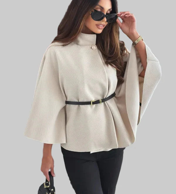 Selviora - Κομψό σακάκι με πεταλούδα και ζώνη