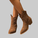 Στυλάτα κεντημένα δυτικά μποτάκια