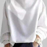 Γεωργία - Μοντέρνο μπλουζάκι με ψηλό γιακά και μανίκια Dolman