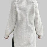 Μαρία - Ζεστό και φαρδύ πουλόβερ με γιακά