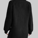 Μαρία - Ζεστό και φαρδύ πουλόβερ με γιακά