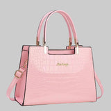 Erain - Γυαλιστερή τσάντα από δέρμα κροκόδειλου