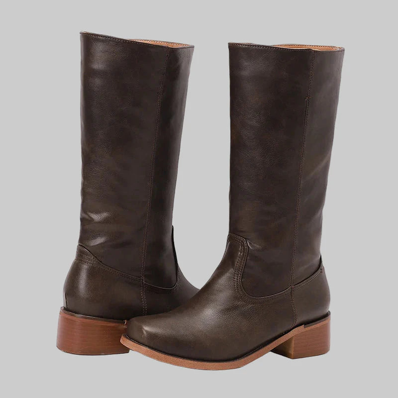 Δέσποινα - Κλασικές μπότες ιππασίας με ψηλό στέλεχος