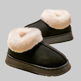 Clio - Άνετες παντόφλες για το σπίτι με γούνινο γιακά