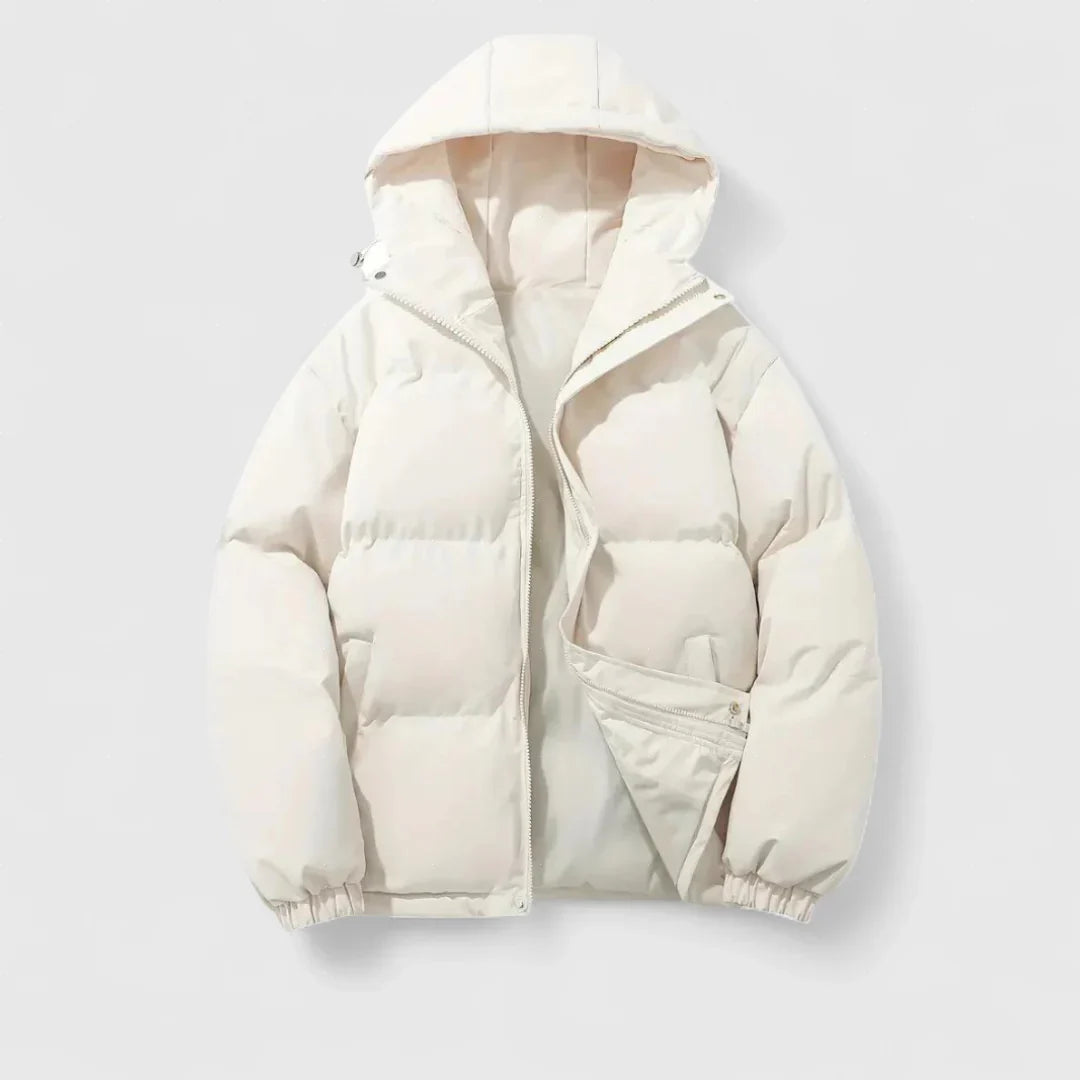 Φωτούλα - Γυναικείο ζεστό μπουφάν με κουκούλα