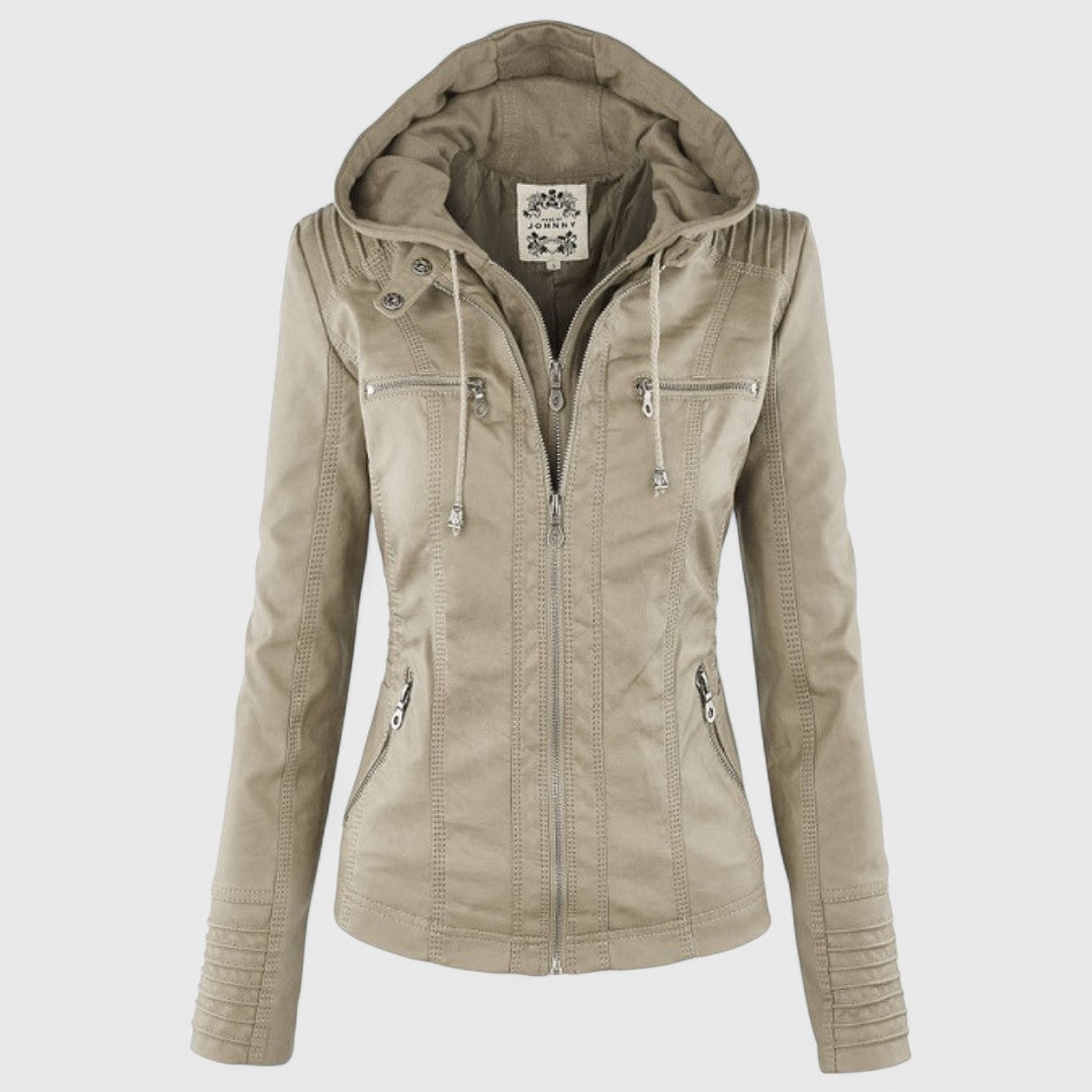 Βασιλεία - Δερμάτινο μπουφάν μοτοσικλέτας με άνεση και κομψό σχεδιασμό