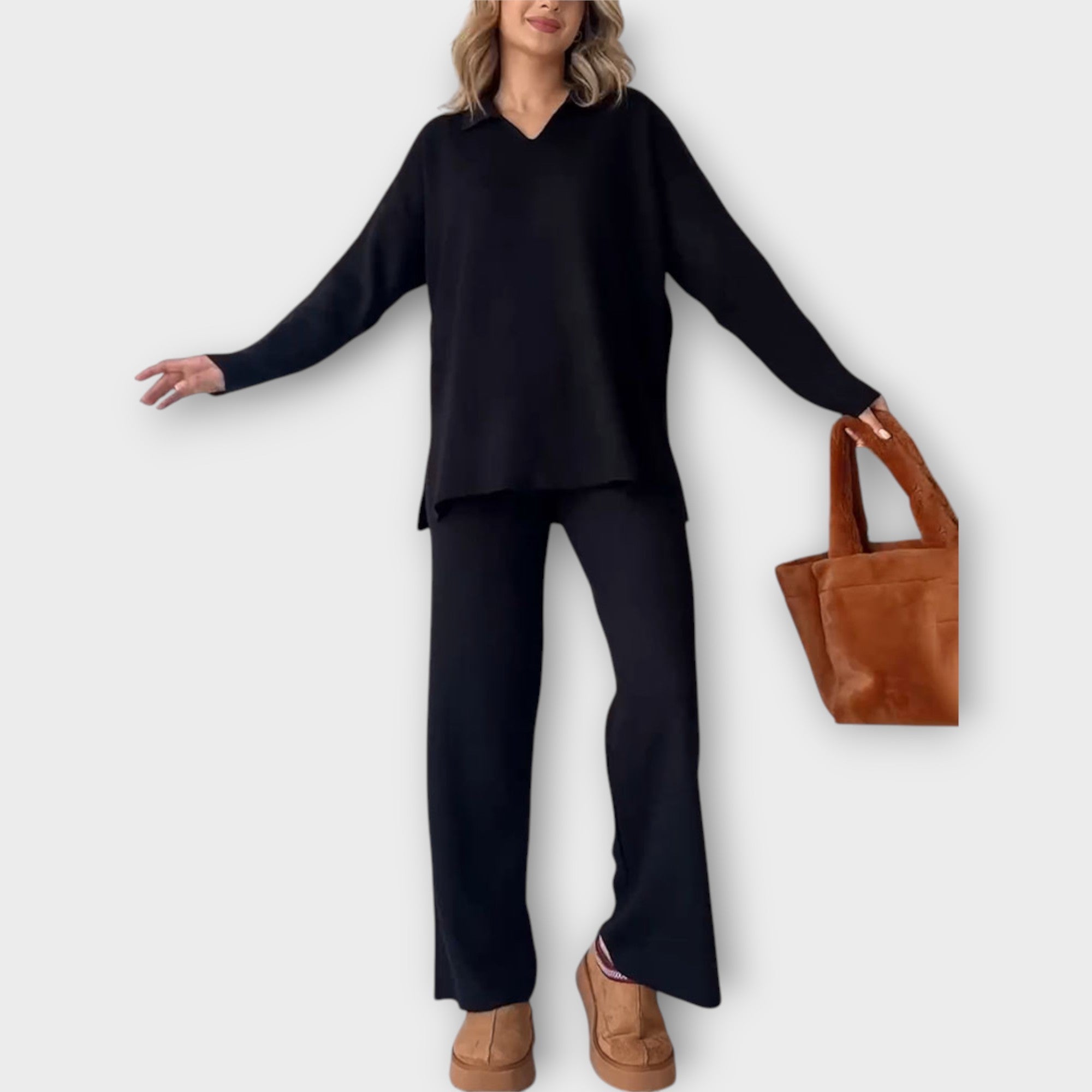 Σετ με Χαλαρή Γραμμή και Minimal Σχεδιασμό