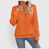 Παγώνα - Γυναικεία ζακέτα με φερμουάρ και πλέξη καλωδίου για κομψή άνεση