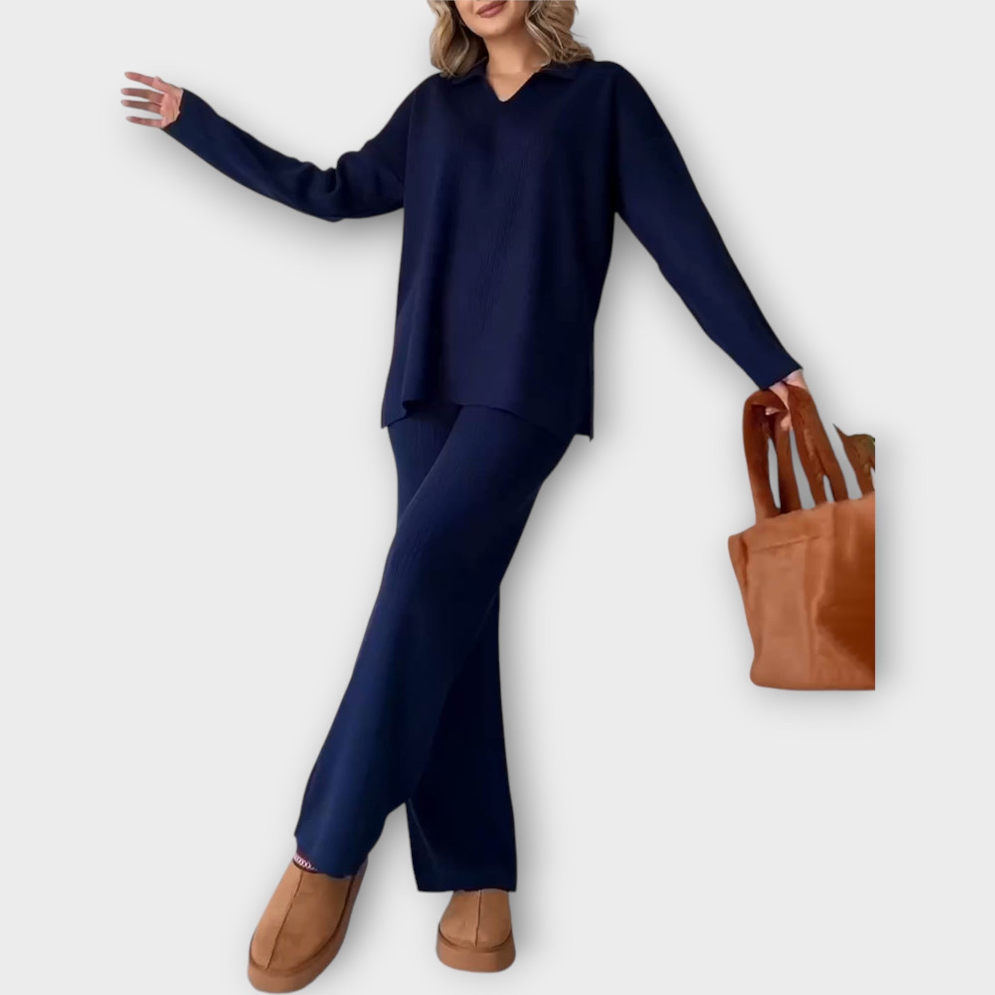 Σετ με Χαλαρή Γραμμή και Minimal Σχεδιασμό