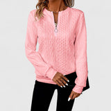 Παγώνα - Γυναικεία ζακέτα με φερμουάρ και πλέξη καλωδίου για κομψή άνεση