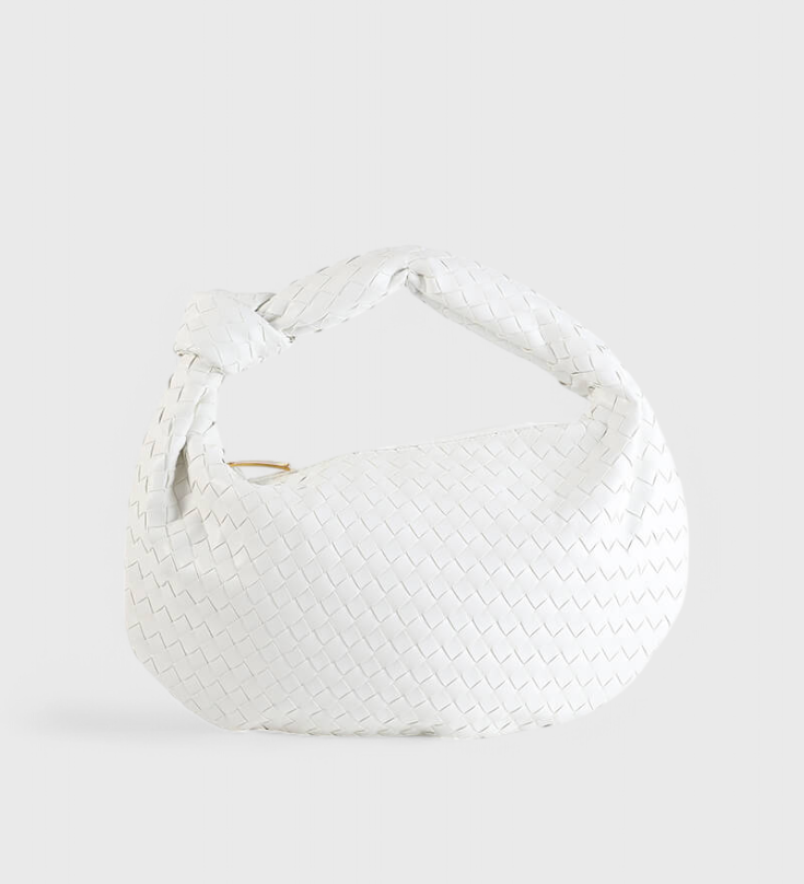 Sage Μεσαία Τσάντα Ώμου Υφασμάτινη